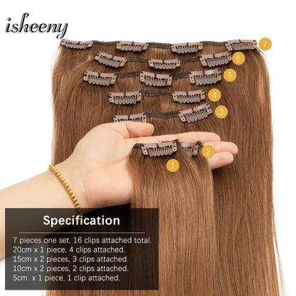 Glamorous Clip-In Hair Transformations