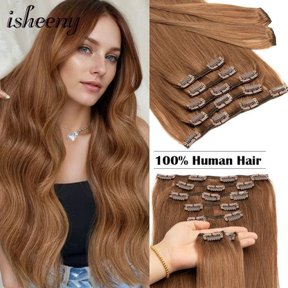 Glamorous Clip-In Hair Transformations