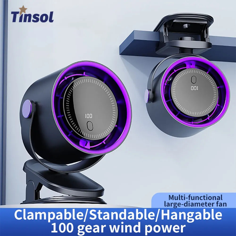 WhisperCool Clip Fan